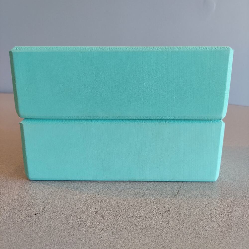 Yoga Block Set (2) - NODE 9 inch x 6 inch x 3 inch Premium Eva Foam